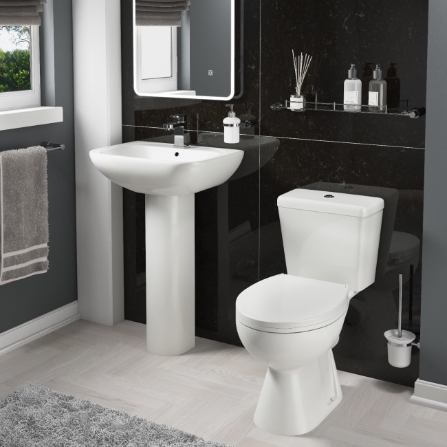 Essence Toilet & Basin Bathroom Suite