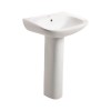 Essence Close Coupled Toilet and Full Pedestal Basin Suite