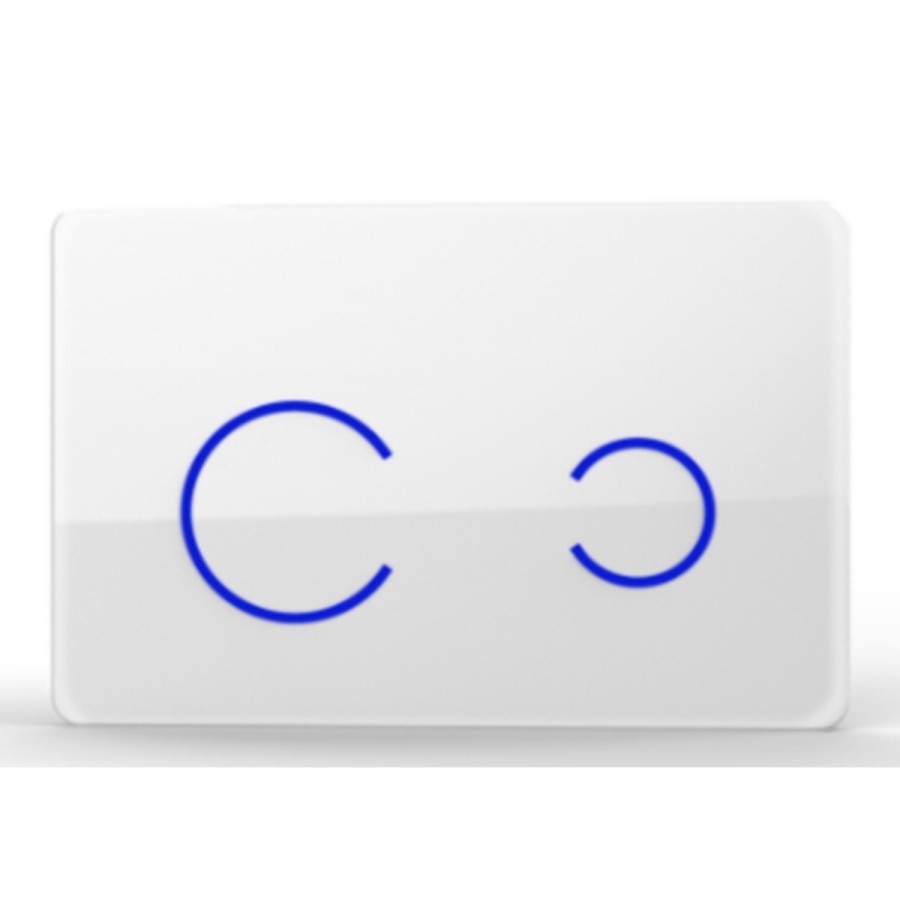 Matt Black Wall Hung Smart Bidet Japanese Toilet & 820mm Frame Cistern with White Glass Sensor Pneumatic Flush Plate - Purificare