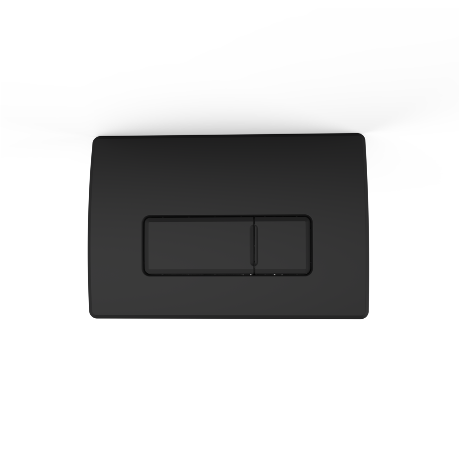 Matt Black Wall Hung Smart Bidet Japanese Toilet & 1160mm Frame Cistern with Matt Black Pneumatic Flush Plate - Purificare