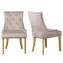 Rhode Island Wooden Extendable Dining Table with 6 Stone Velvet Chairs