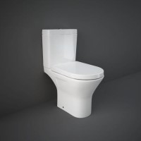 Mini Close Coupled Toilet with Soft Closed Seat - RAK Resort