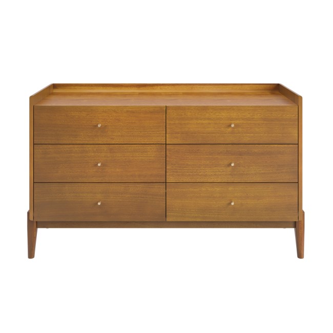 Large Wooden Mid-Century Sideboard with Drawers - Rumi