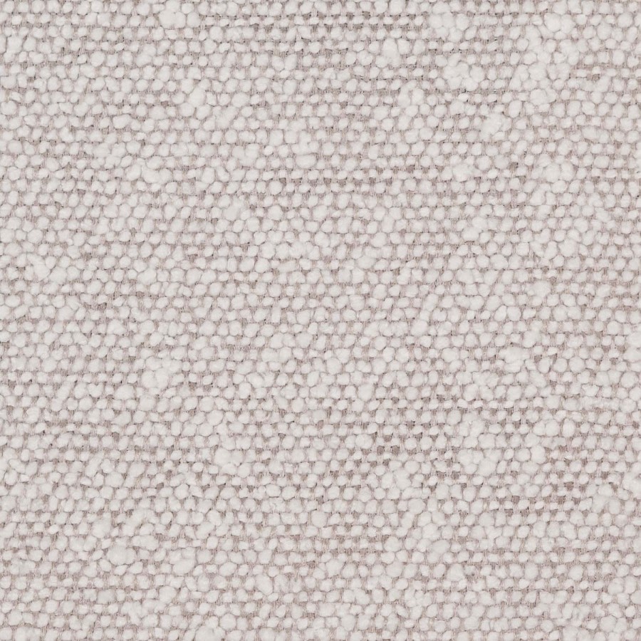 Set of 2 Curved Beige Boucle and Faux Leather Adjustable Swivel Bar Stools with Black Metal Base - Runa