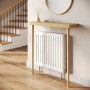 Extra Small & Narrow Weathered Oak Radiator Cover - 80cm - Rayne