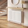 Small & Narrow Weathered Oak Radiator Cover - 115cm - Rayne