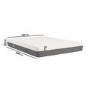 ONLY OPENED - King Size Memory Foam Top 1000 Pocket Sprung Rolled Mattress - Sleepful Unwind
