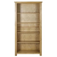 Office Tall Bookcase Shelving Unit - Rustic Saxon Range