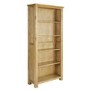 Tall Oak Bookshelf & Storage Unit - Rustic Saxon Range