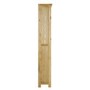 Tall Oak Bookshelf & Storage Unit - Rustic Saxon Range