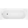 White Right Hand Vanity Unit Bathroom Suite with Bath