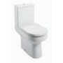 White Cube Vanity Unit Bathroom Suite with Bath