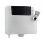 Black Ash MicroPlus Vanity Unit Bathroom Suite with Bath