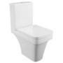 Davana Toilet and Basin Bathroom Suite with Bath