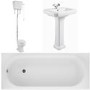 Taylor and Moore Traditional Basin and Toilet with Bath