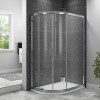 Taylor &amp; Moore Offset Reversible Quadrant Shower Enclosure with Twin Sliding Door 1200 x 800 &amp; Offset Quadrant Acrylic Capped Stone Resin Shower Tray 