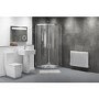 800 x 800mm Sliding Door Quadrant Shower Enclosure Suite