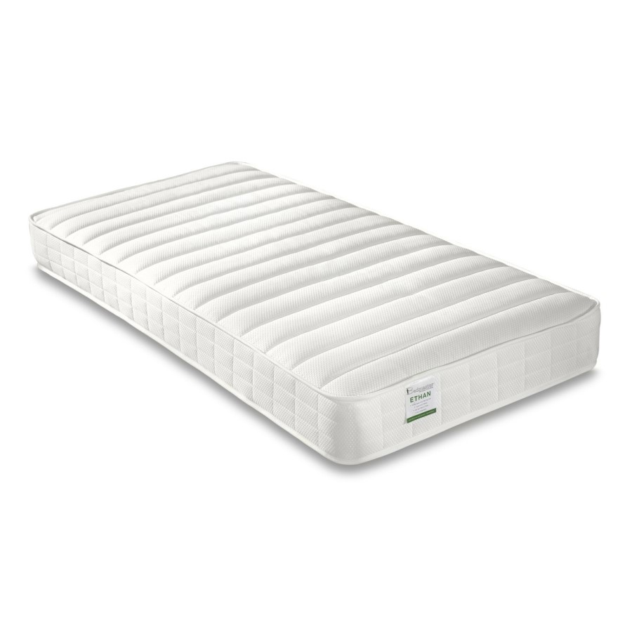 Sky White and Oak Bunk Bed with Shelves - Mattresses Included