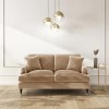 Sofa Set in Beige Velvet 3 &amp; 2 Seater - Payton