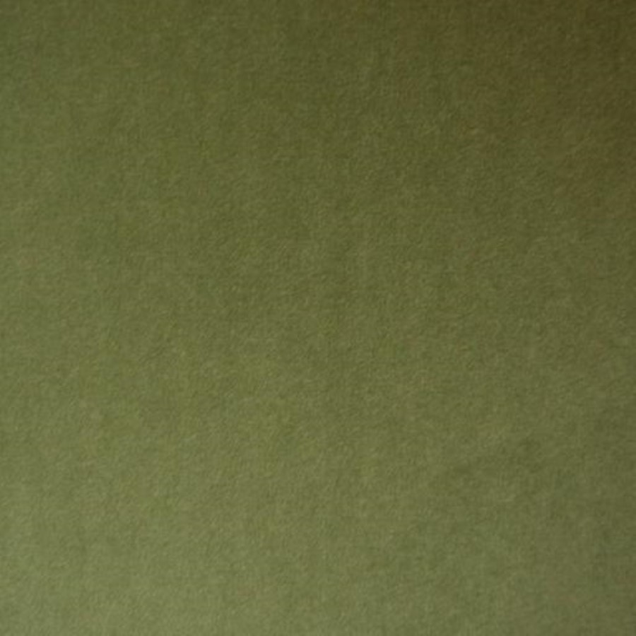 Olive Green Velvet Love Seat and Footstool set - August