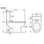 Compact Close Coupled Toilet with Soft Close Seat