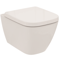 Ideal Standard i.life S Wall Hung Rimless Short Projection Toilet With Soft Close Seat