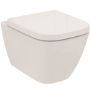 Ideal Standard i.life S Wall Hung Rimless Short Projection Toilet With Soft Close Seat