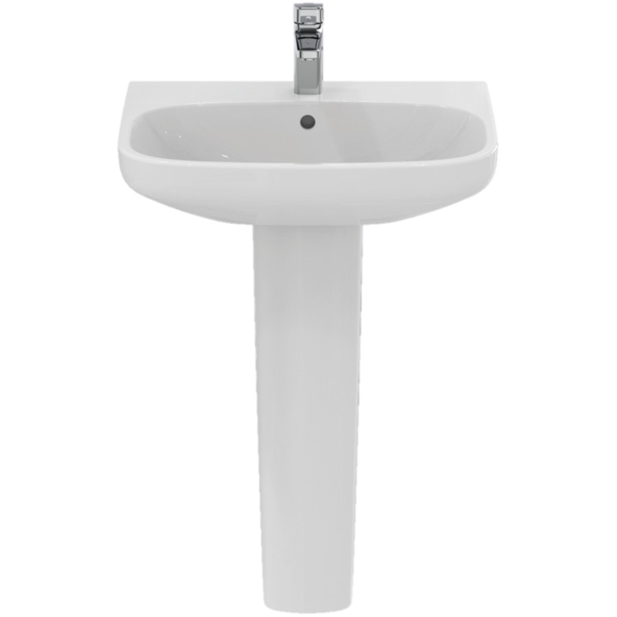 Ideal Standard i.Life A 1 Tap Hole Full Pedestal Basin 600mm