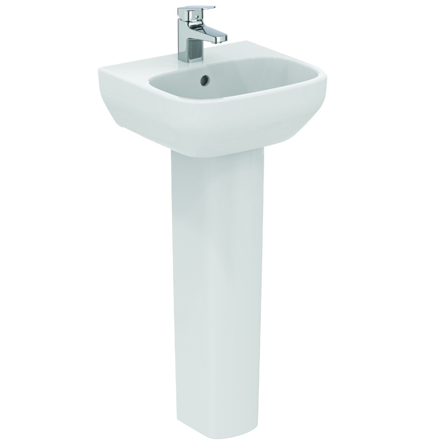 Ideal Standard i.Life A 1 Tap Hole Full Pedestal Basin 400mm