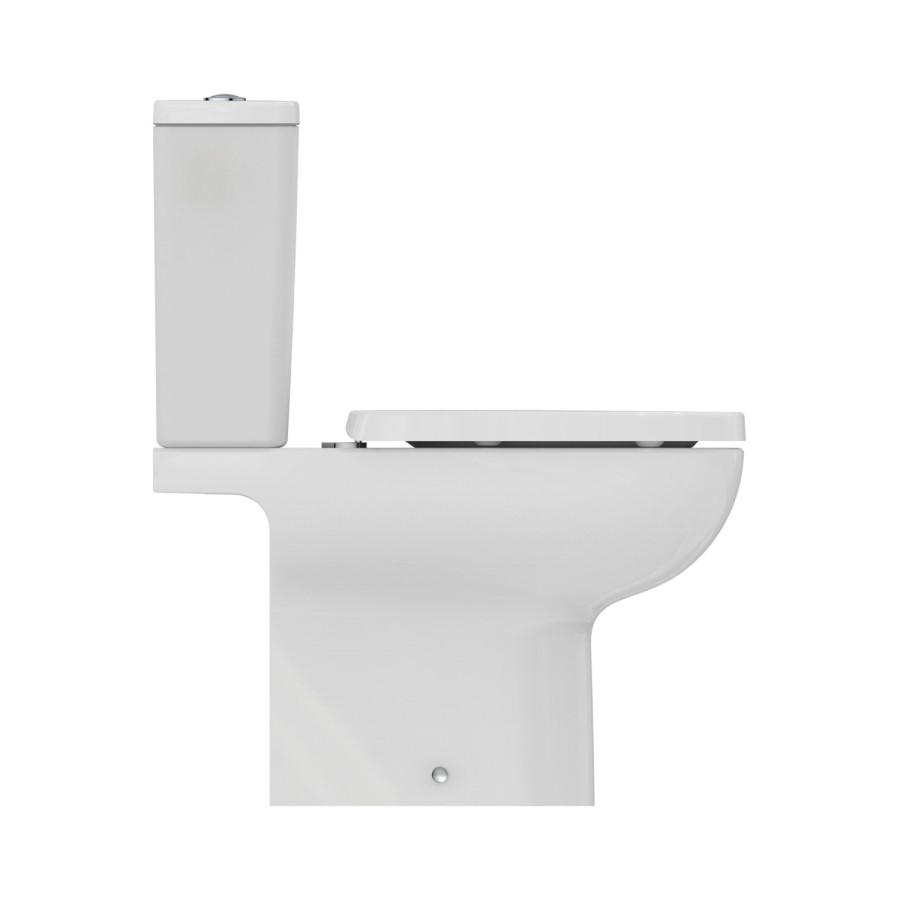 Ideal Standard i.life A Close Coupled Rimless Toilet With Soft Close Seat