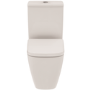 Ideal Standard i.life S Close Coupled Rimless Short Projection Open Back Toilet With Soft Close Seat