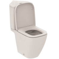 Ideal Standard i.life S Close Coupled Rimless Short Projection Corner Toilet With Soft Close Seat