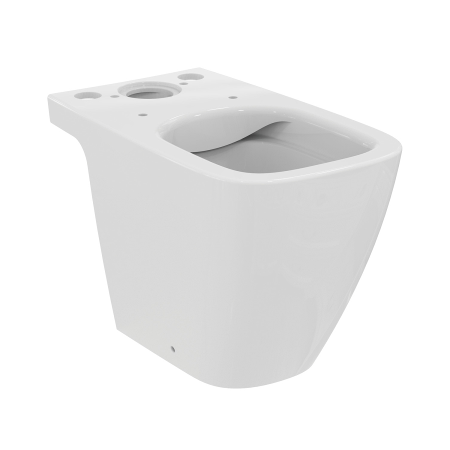 Ideal Standard i.life S Close Coupled Rimless Short Projection Corner Toilet With Soft Close Seat