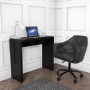 Tiffany Black High Gloss Narrow Office Table