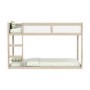 Topsy Midsleeper Cabin Bed in White and Pine