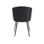 Set of 4 Black Wooden Dining Chairs - Tori