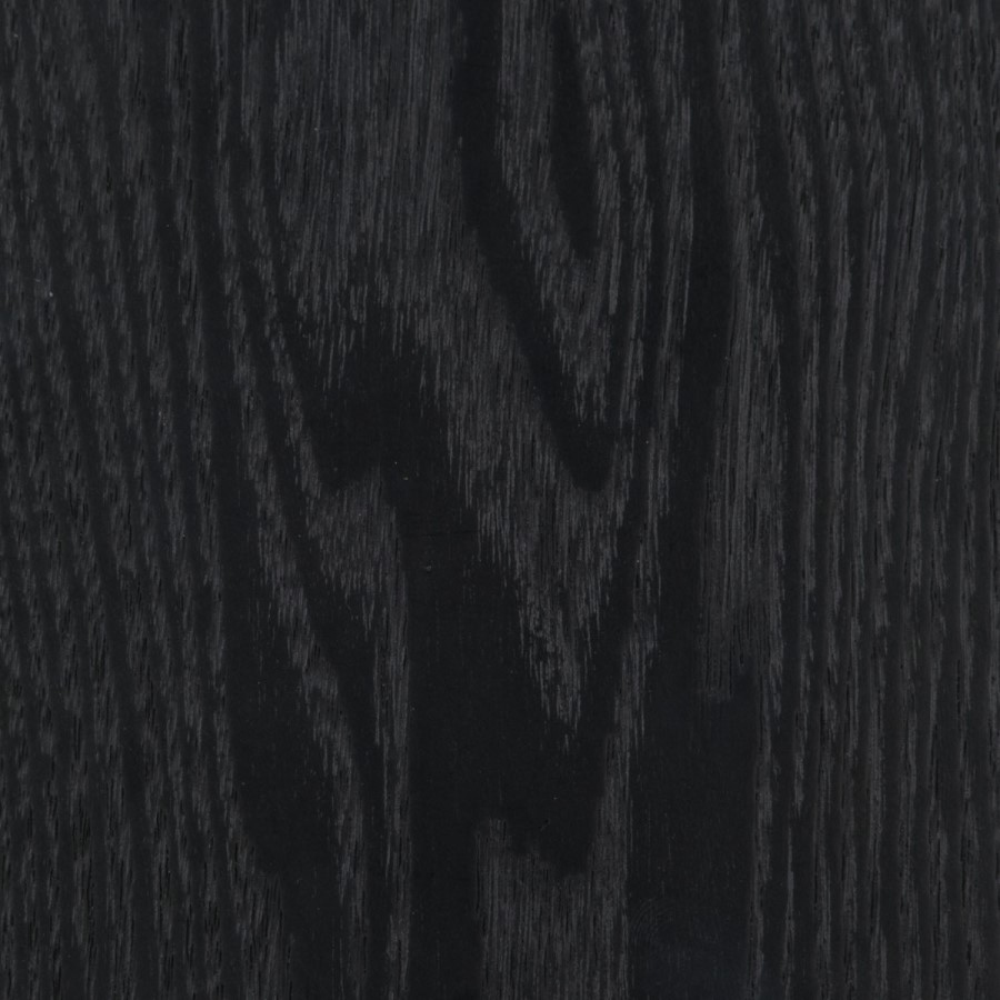 Large Rectangular Black Wooden Dining Table Set with 6 Cream and Black Upholstered Chairs - Seats 6 - Troy