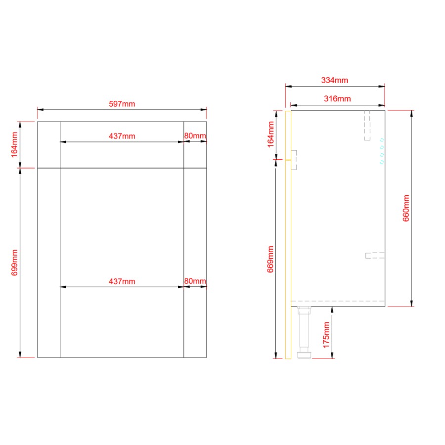 1800mm Beige Toilet and Sink Unit with Storage Units & Chrome Fittings - Vancouver