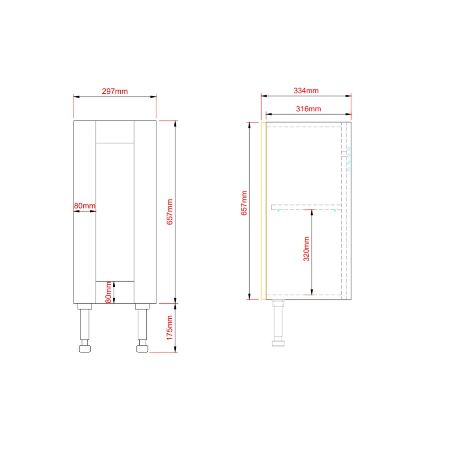 1800mm Beige Toilet and Sink Unit with Storage Units and Square Toilet - Vancouver