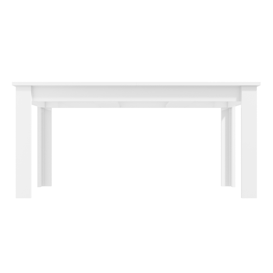 White Extendable High Gloss Dining Table with 6 Silver Grey Velvet Dining Chairs - Vivienne