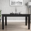 Black Extendable Dining Table with 6 Gold &amp; Blue Velvet Chairs - Vivienne &amp; Jenna