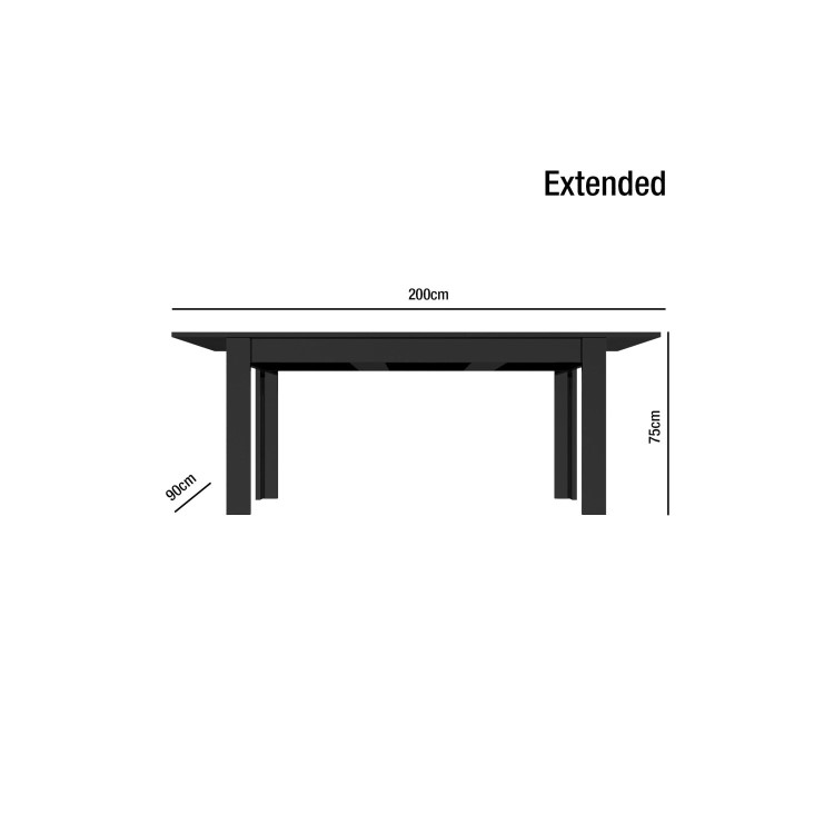 Black Gloss Extendable Dining Table with 2 Grey Velvet Dining Chairs and 1 High Back Dining Bench - Vivienne