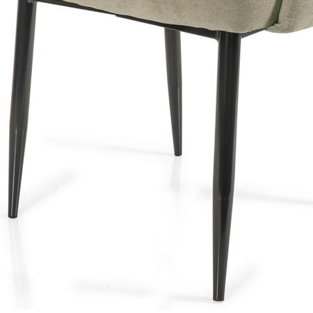 Black Gloss Extendable Dining Table Set with 2 Beige Fabric Chairs & 1 Bench - Seats 4 - Vivienne