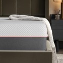 SLEEPFUL-HB1000MEM4.6FT Double Hybrid Memory Foam Top 1000 Pocket Sprung Rolled Mattress with Removeable Cover - Sleepful Unwind