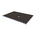 WRT12X9CD 1200x900mm Wet Room Tileable Shower Tray Former 30mm with Square Centre Drain - Live Your Colour