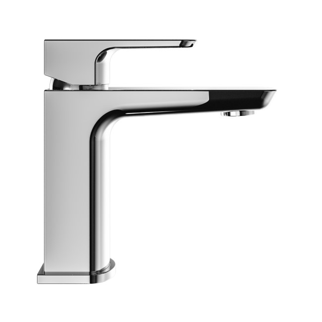 Chrome Bath and Basin Tap Set with Basin Waste- Zana