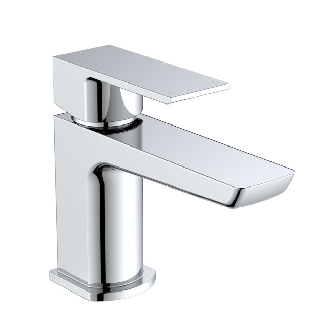 Grade A1 - Chrome Bath and Basin Tap Set with Basin Waste- Zana