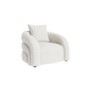 ONLY OPENED - Zuri Cream Boucle Armchair