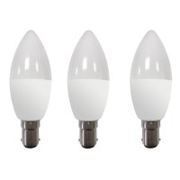 electriQ Smart dimmable colour Wifi Bulb with B15 bayonet ending - Alexa & Google Home compatible - 3 Pack electriQ Smart dimmable colour Wifi Bulb with B15 bayonet ending - Alexa & Google Home compatible - 3 Pack