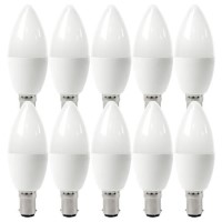 electriQ Smart dimmable colour Wifi Bulb with B15 bayonet ending - Alexa & Google Home compatible - 10 Pack electriQ Smart dimmable colour Wifi Bulb with B15 bayonet ending - Alexa & Google Home compatible - 10 Pack
